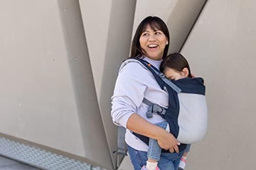 Beco Baby Carrier Toddler Carrier with Extra Wide Seat, Toddler Carrying Backpack Style and Front-Carry, Lightweight & Breathable Child Carrier, Toddler Sling Carrier 20-60 lbs (Cool Navy)
