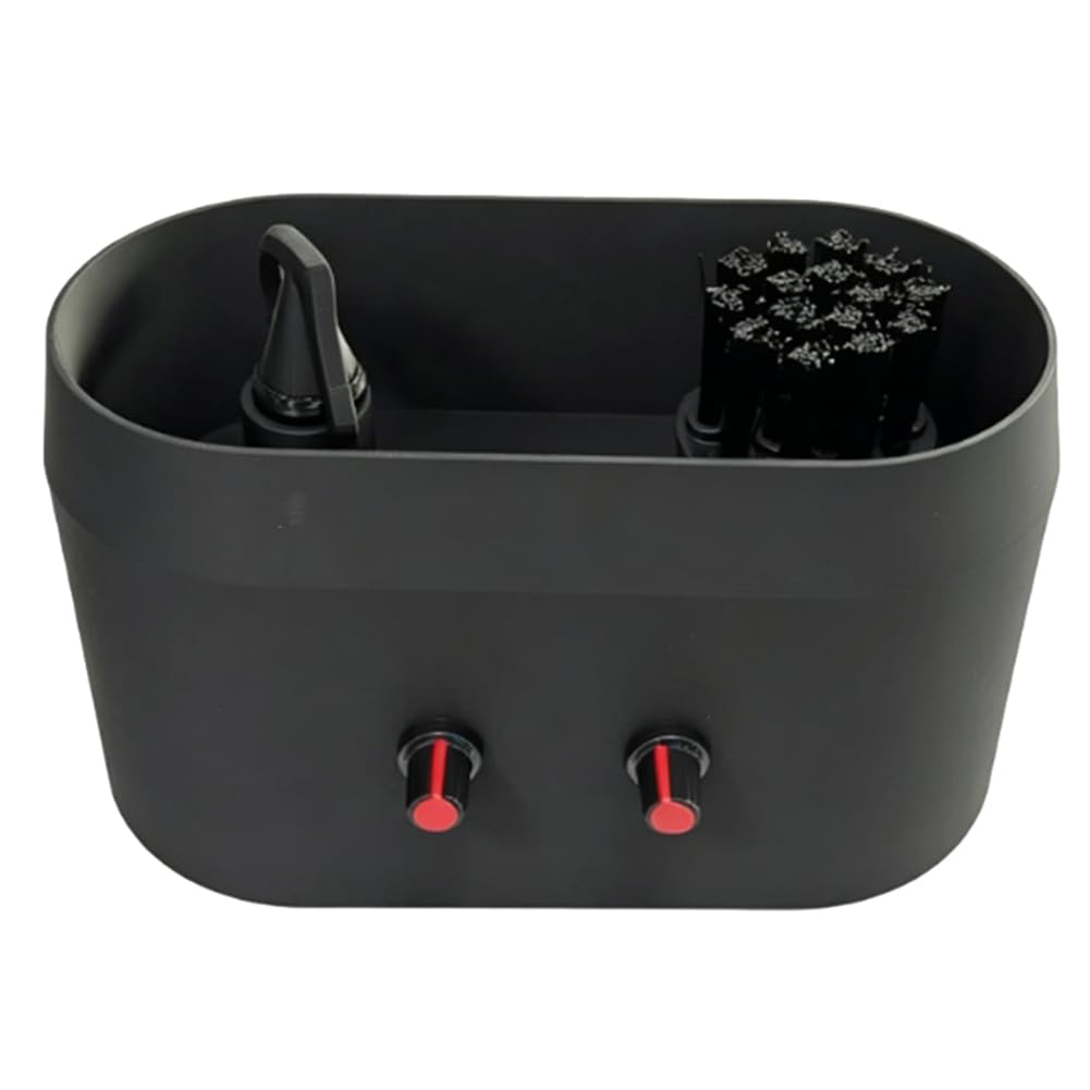 Hndhbfgrt Anti-Spill Electric Knock Box Cleaner for Coffee Portafilter Cleaning Kit USB Power Adapter