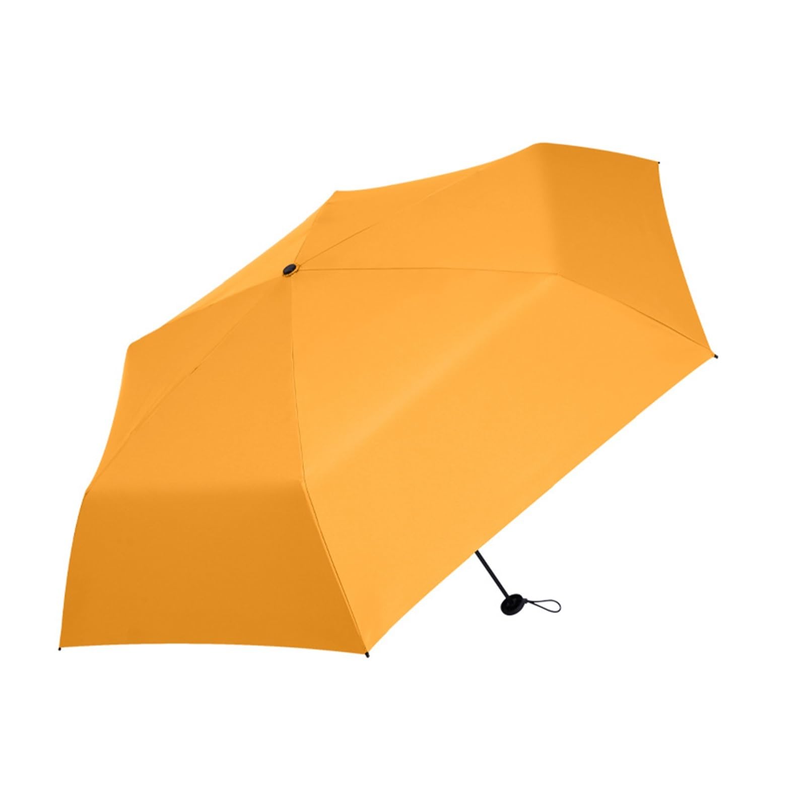 ENGENDER Paraguas para la Lluvia Paraguas Ligero portátil Manual Paraguas Plegable Grande for Mujer Paraguas de Viaje(A)