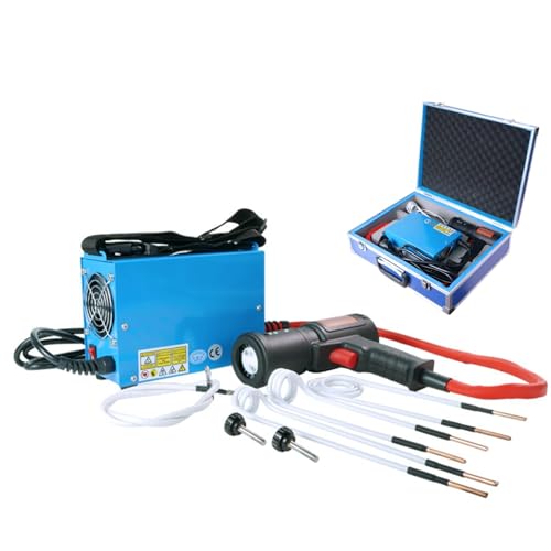 Image of Handheld Induction Heater - Magnetic Flameless Tool for Automotive Bolt & Rusty Screw Removal, 220V