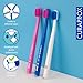 Curaprox CS 5460 Ultra-Soft Toothbrush – for Sensitive Teeth & Gums | Gentle Plaque Removal | 3-Pack |Random Colour