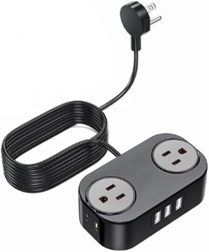 Fast Cable Extension Socket AC Outlets Power Plug for Home Office(OneColor)