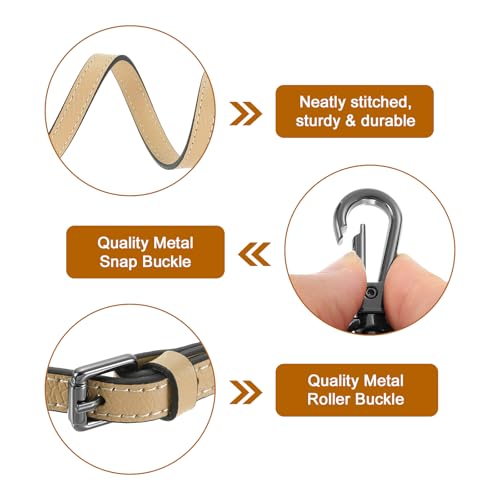 Sangle de sac à main réglable de 94 à 114 cm en cuir pour un ajustement parfait
