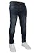 Produktbild New Herren Stretch Skinny Slim Fit Flex Jeans Hose dehnbar Denim 98% Baumwolle & 2% Stretch Hosen, Skinny, Größe 34W x 32L (42R), Farbe Indigoblau