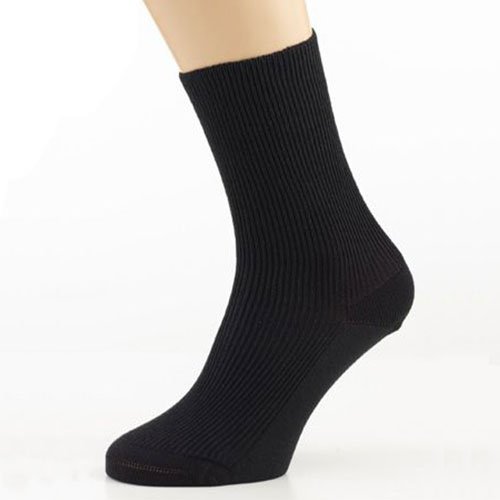 Silipos Disques pour un confort gel diabétique Sock - Noir - petit Cover