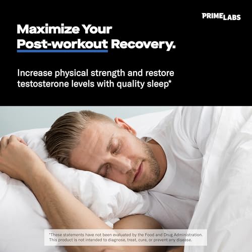 Prime Labs Night Duty - Nighttime Testosterone Booster & Sleep Support - PM Rest & Muscle Recovery Supplements - 60 Count - Thumbnail 3