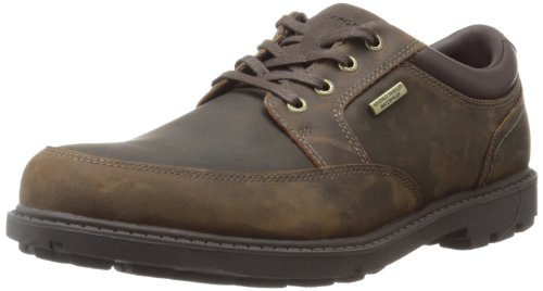Rockport Men's Rugged Bucks Waterproof Mudguard, Tan, 8 M