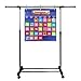 VNOM Blue Calendar Pocket Chart for Classroom,School Pocket Calendar for Kids Learning for Home,Pre-k Homeschool Daycare Classroom Supplies for Teachers…