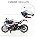 Risopen for BMW S1000RR 1:12 Motorcycle Model Toy Metal Die-cast with Plastic Motorcycle Model Moto Gift for Adult