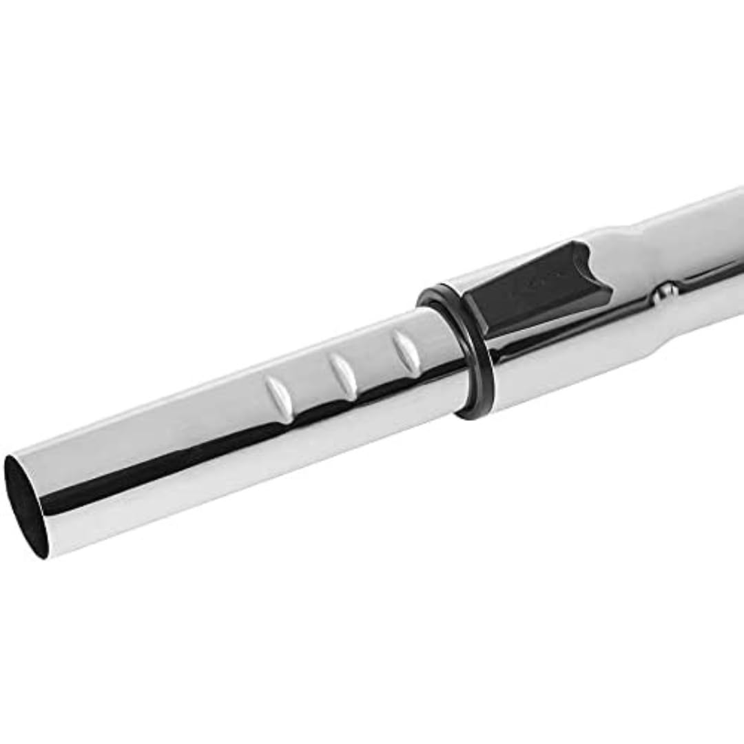 ALGOMAS Tubo aspirapolvere 32 mm di diametro Estensibile Acciaio inossidabile Adattabile a tutte le marche con diametro di 32 mm nel tubo