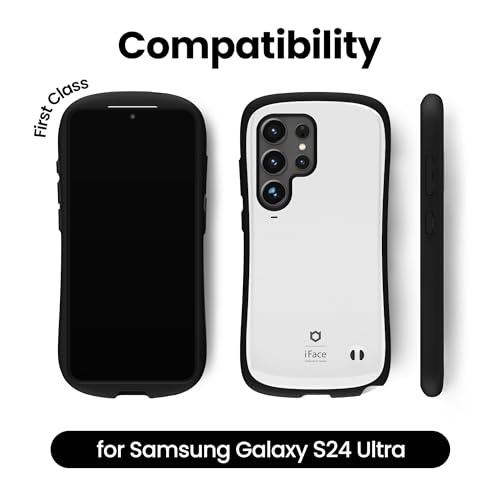 Protector iFace Galaxy S24 Ultra First Class color blanco resistente a golpes y roces 2