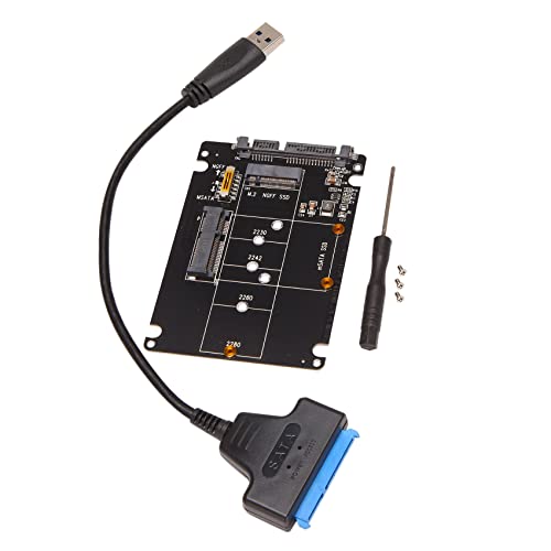 Adaptador M.2 NGFF MSATA a USB 3.0 con cable SATA