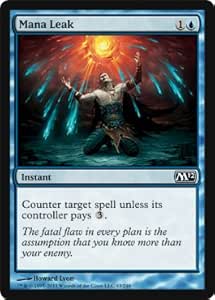 Amazon.com: Magic: the Gathering - Mana Leak - Magic 2012 : Toys & Games