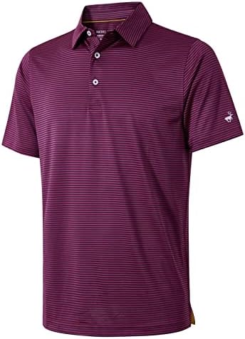 Golf Shirts for Men Dry Fit Short Sleeve Moisture Wicking Sport Casual Mens Polo Golf Shirts