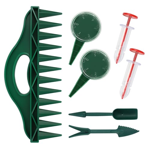 Milifox 7 Pack Dibber for Planting Bulbs,Bulb Planter Tool,G