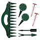 Milifox 7 Kit Transplanting Dispenser,Saatgutspendern,Handheld Saatgut Pflanzer,Praktisches Mini Aussaatgerät für den Anbau von Gemüse und Blumen für Gewächshäuser,Gärten,Rasenflächen und Ackerland