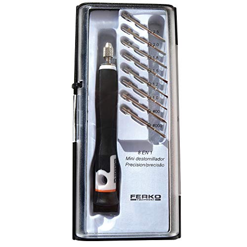Ferko Safety Equipment F-66159 - Pack de 8 puntas, destornilladores de precisión Cover