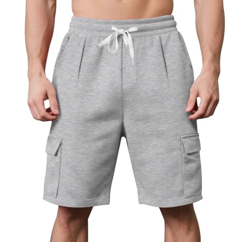 Image of Men's Hiking Shorts Tactical Quick Dry Work Cargo Shorts Summer Knee Length Pants Summer Fashion Casual Clothes