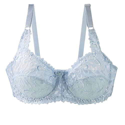 Bras for Women Sexy Lingerie, Lace Double-Breasted Underwear with Steel Ring and Chest Pad, Solid Color Push Up Gathered Bras, Valentine's Day Gift - Can Be Worn in All Seasons