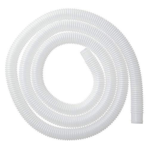 Poolschlauch 32mm I Schlauch Pool I Weiß Pumpenschlauch I Schwimmbadschlauch I Saugschlauch I Pumpenschlauch I Flexibel Wasserschlauch I für Intex-Filterpumpe oder Poolfilter Ersatzschlauch - 3 Meter