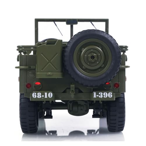 Image of TOUCAN RC HOBBY 1 /10 RC Off Road Vehicle C8815 4WD Remote Control Rock Crawler Car Military Truck Model Climbing Car RTR Battery LED Lights