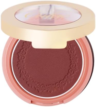 Oulac Barbie Pink Blushers for Cheeks Makeup for Women | Blusher for Fair Brown Skin | Rich Colours& Blendable | Vegan &Cruelty Free | 06 Dance with me 4.8g