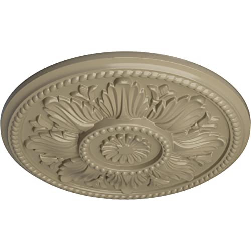 Image of Ekena Millwork CM18EDGDF Edinburgh Ceiling Medallion, Gobi Desert
