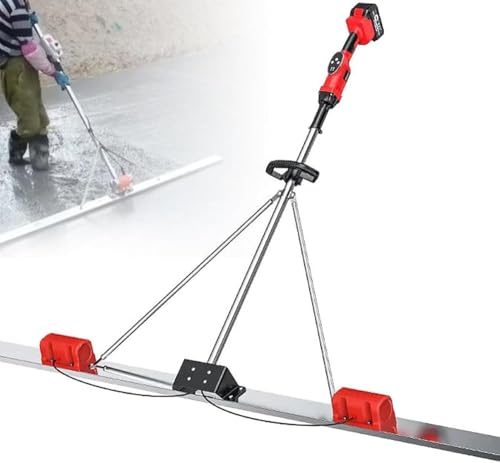 Machine vibrante pour chape de béton sans fil outil électrique à 9 vitesses de lissage