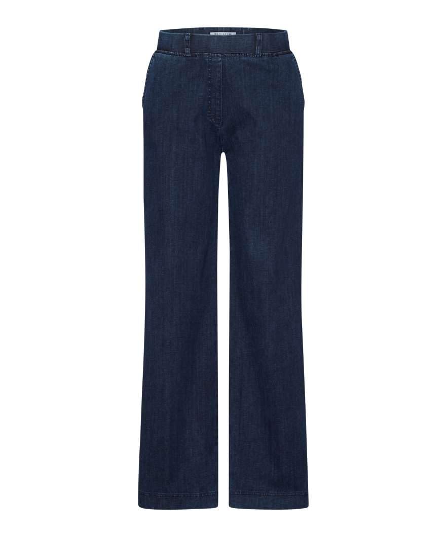 Raphaela by Brax Damen Jeans Pam Flared Soft Tencel Denim