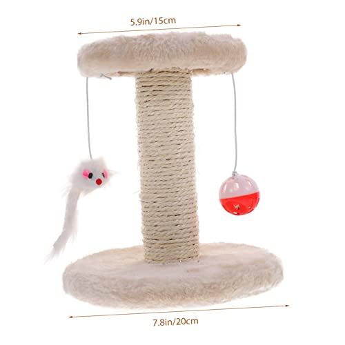 Rascador para gatos interior diseño creativo fácil de instalar miniatura 2