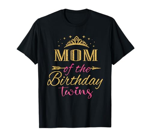 Mother of the Birthday Twins Children's Party T-Shirt