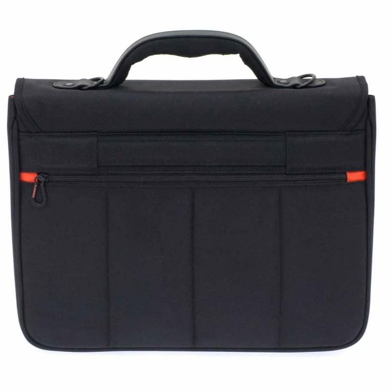 Davidts BRIEFCASE 41cm Double + Front Pocket The Davidt's Chase Black (Noir)