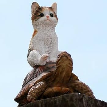 リアル猫オブジェ ベージュ 約33cm 楽天市場】猫 置物 リアル ねこ ネコ ハイハイ ベビーキャット