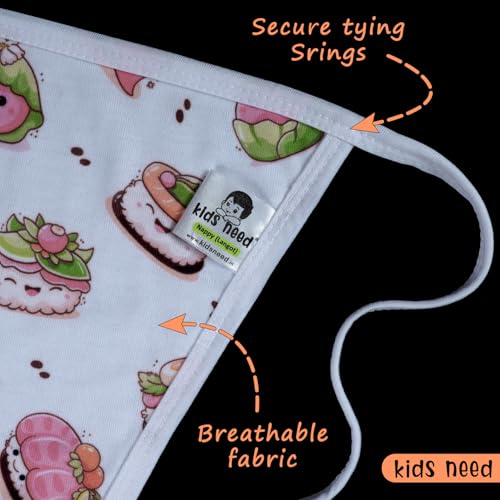 Image of Kids Need Premium langots for new born 0-6 months (6 Pack) Super Soft Double Layered nappy Breathable cotton cloth nappies for new born baby essentials | NP1