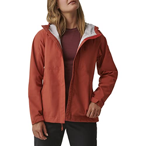BASS OUTDOOR Women's Hooded Woven Rain Jacket3
