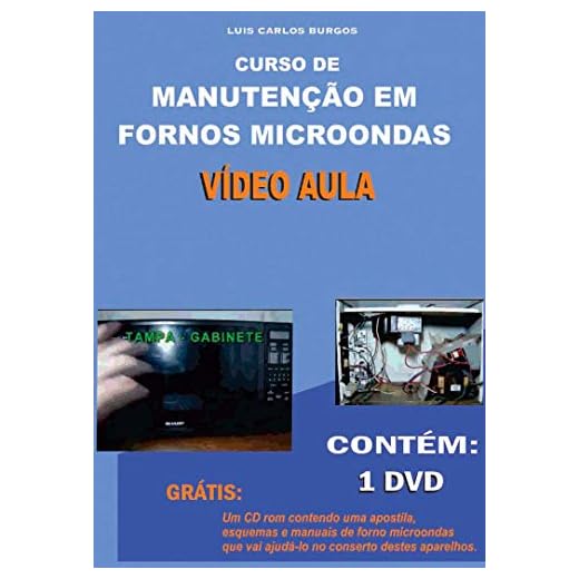Curso em DVD aula Fornos Microondas.Prof. Burgos
