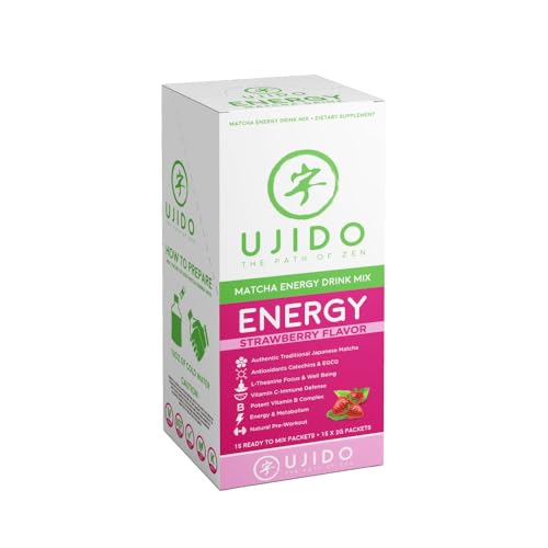 Té matcha sabor frutilla 2g x 15 unidades