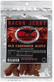 Carnivore Candy Old Fashioned Maple Bacon Jerky 2oz (3 bags)
