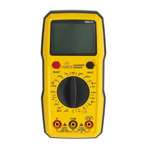 Image of Sperry Instruments DM6410 8 Function Digital Multimeter, Yellow