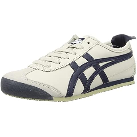 Onitsuka Tiger Unisex Mexico 66 1183C102 (Birch/Peacoat, US Footwear Size System, Adult, Men, Numeric, Medium, 7.5) Cover