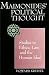 Produktbild Maimonides' Political Thought: Studies in Ethics, Law, and the Human Ideal (S U N Y Series in Jewish Philosophy)