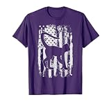 Spider Monkey American Flag Vintage T-Shirt
