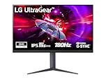 LG UltraGear 32GS75Q Monitor Gaming 32" IPS QHD (2560x1440), 180Hz, 1ms (GtG), G-Sync Compatible, AMD FreeSync, HDR 400, HDMI 2.0 (HDCP 2.2), DisplayPort 1.4, AUX, Flicker Safe, Nero
