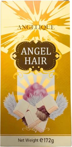 Parahon Luxury Dubai Chocolate Angel’s Hair with Cotton Candy Center – Pink & White Handmade Dessert Gift: Perfect Holiday/Christmas, Birthday, Baby Shower & Thank You Favor Treat (White Chocolate)