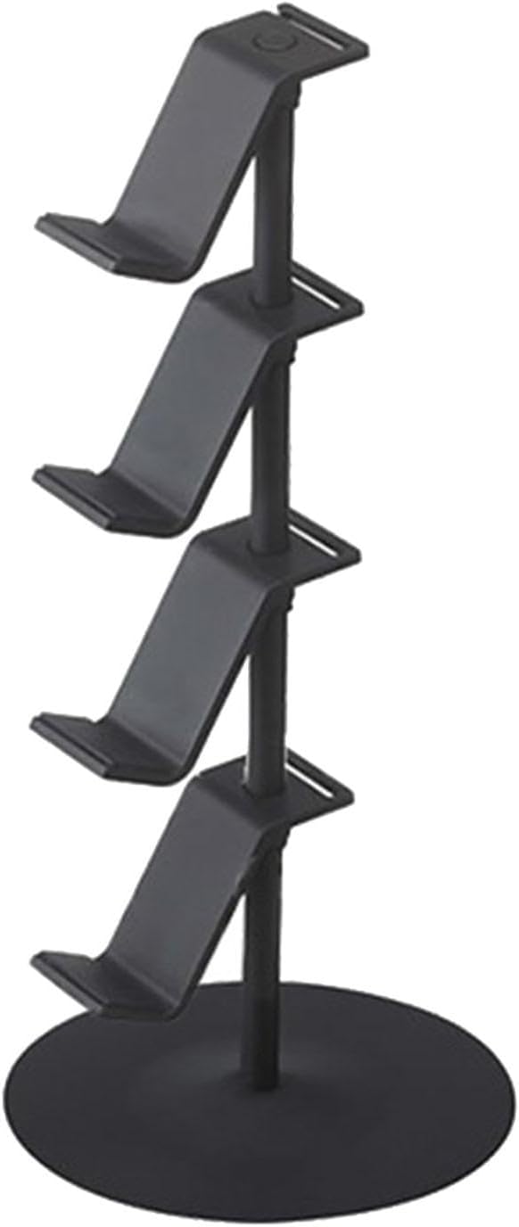 ATORSE 4 Tier Game Controller Stand Pc Accessories Universal Organizer Rack Desktop Black Video Games & Consoles | Video Game Accessories | Mounts & Stands