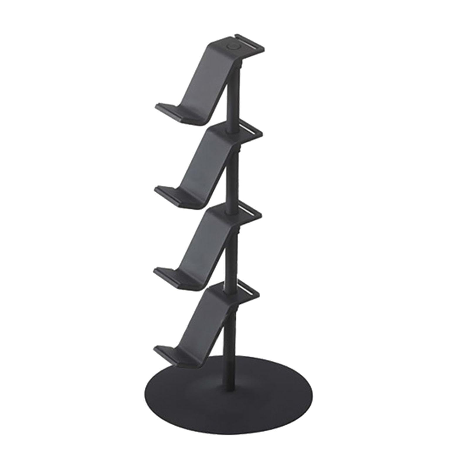 4 Tier Game Controller Stand Pc Accessories Universal Organizer Rack Desktop Black Video Games & Consoles|Video Game Accessories|Mounts & Stands-image-44