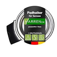 Harren24 Padhalter HD5009/01 für 1 Tasse kompatibel mit Philips Senseo Kaffeepadmaschine Original (Plus) HD6552 - HD6556, HD7803 - HD7806, HD7810 - HD7819, CSA210 – Ansicht 1
