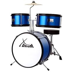 XDrum Junior KIDS batterie bleue - Les Beatles, Paul McCartney, John Lennon, RIngo Starr, George Harrison