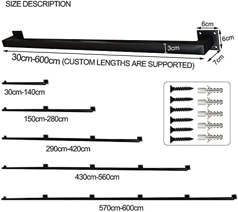 180cm White Galvanized Steel Stair Railing - DIY Indoor/Outdoor Decking Handrail with Wall Mount Support, Easy Installation for Home & Commercial Use
