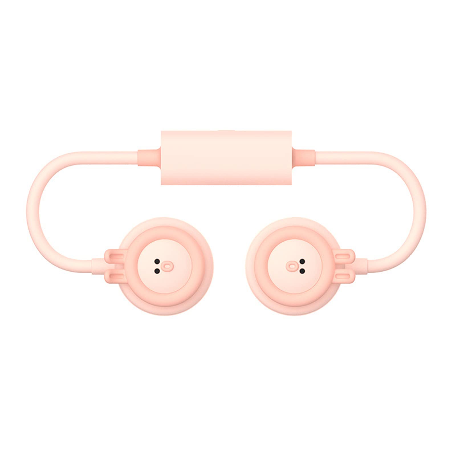 Mini ventilateur de cou suspendu USB pour rester au frais en classe et au bureau